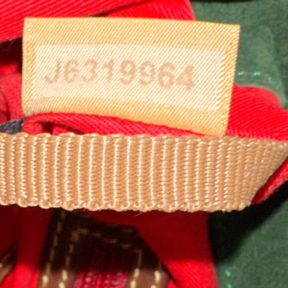 Dooney & Bourke Italian Vacchetta Leather Florentine Satchel - Picture 13 of 13